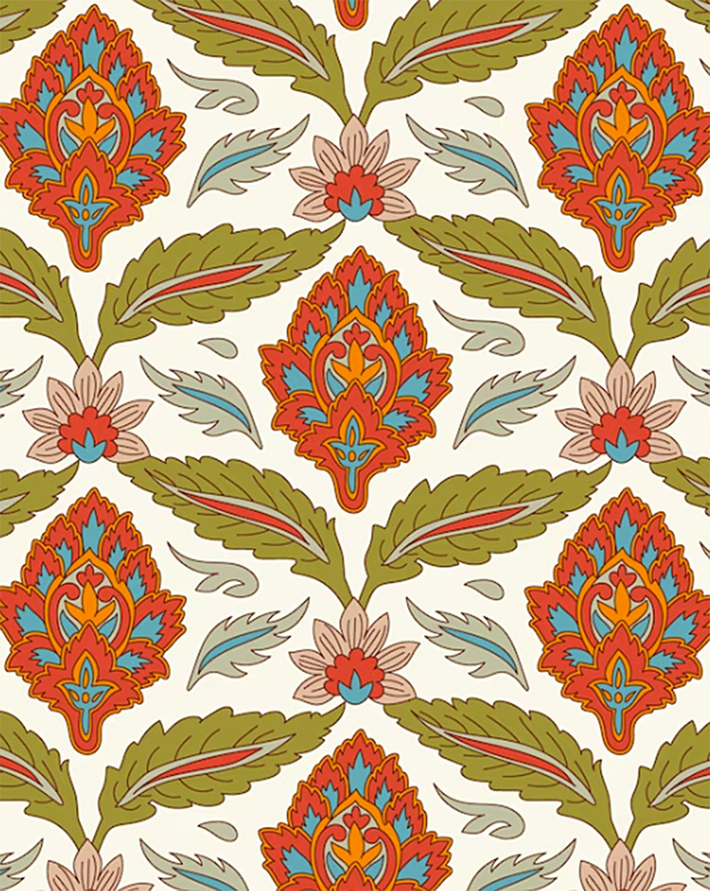 Mughal Digital Print